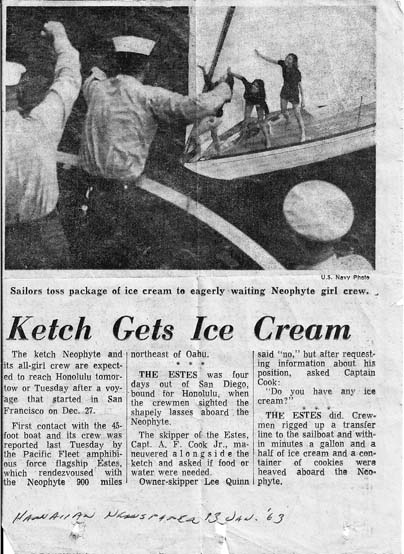 Ketch with All Female Crew